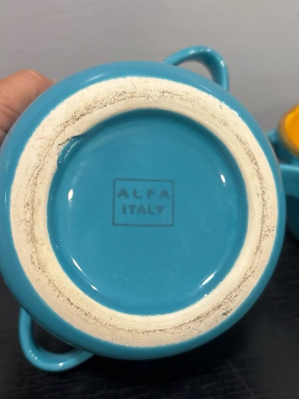 Source Unknown two ceramic